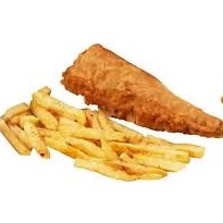 Hake & Chips 1pce