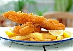 Hake & Chips 2pce